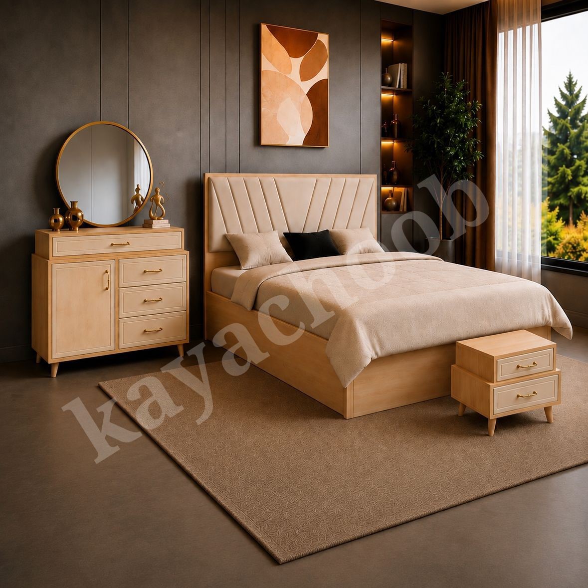 سرویس خواب مدل سیلور از کایاچوب